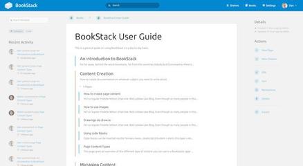 BookStack-簡單免費的開源維基wiki軟件-PHP laravel cms